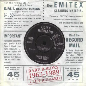 Rare B-sides 1963-1989